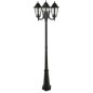 Smartwares Gartenlaterne 3-armig 180 W Schwarz 220 cm CLAS5000.036 Smartwares Gartenlaterne 3-armig 180 W Schwarz 220 cm CLAS5000.036