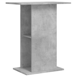 vidaXL Aquariumständer Betongrau 60,5x36x72,5 cm Holzwerkstoff