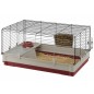 Ferplast Kaninchenkäfig Krolik 100 Groß 100x60x50 cm Weinrot 57070570 Ferplast Kaninchenkäfig Krolik 100 Groß 100x60x50 cm Weinrot 57070570