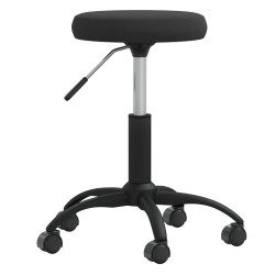vidaXL Esszimmerstuhl Schwarz Samt