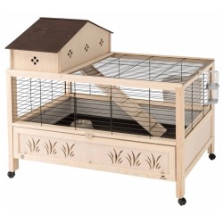 Ferplast Kaninchenkäfig Arena 100 Plus 107 x 65 x 96 cm 57089817  
