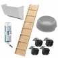Ferplast Kaninchenkäfig Arena 100 Plus 107 x 65 x 96 cm 57089817 Ferplast Kaninchenkäfig Arena 100 Plus 107 x 65 x 96 cm 57089817