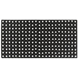 vidaXL Gummimatten 2 Stück 23 mm 50 x 100 cm