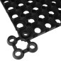 vidaXL Gummimatten 2 Stück 23 mm 50 x 100 cm vidaXL Gummimatten 2 Stück 23 mm 50 x 100 cm