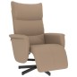 vidaXL Relaxsessel mit Fußteil Cappuccino-Braun Kunstleder vidaXL Relaxsessel mit Fußteil Cappuccino-Braun Kunstleder