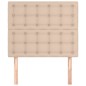vidaXL Kopfteile 2 Stk. Cappuccino-Braun 100x5x78/88 cm Kunstleder vidaXL Kopfteile 2 Stk. Cappuccino-Braun 100x5x78/88 cm Kunstleder