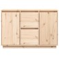 vidaXL Sideboard 110x34x75 cm Massivholz Kiefer vidaXL Sideboard 110x34x75 cm Massivholz Kiefer