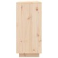 vidaXL Sideboard 110x34x75 cm Massivholz Kiefer vidaXL Sideboard 110x34x75 cm Massivholz Kiefer