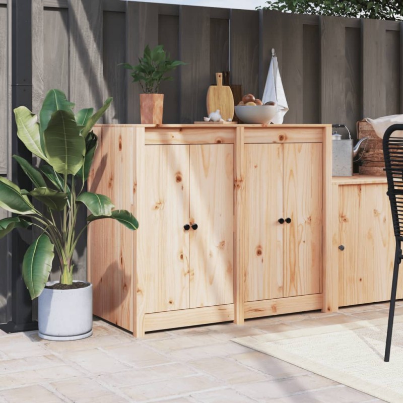 vidaXL Outdoor-Küchenschrank Massivholz Kiefer vidaXL Outdoor-Küchenschrank Massivholz Kiefer