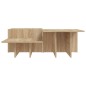 vidaXL Couchtische 2 Stk. Sonoma-Eiche Holzwerkstoff vidaXL Couchtische 2 Stk. Sonoma-Eiche Holzwerkstoff