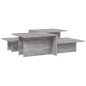 vidaXL Couchtische 2 Stk. Grau Sonoma Holzwerkstoff vidaXL Couchtische 2 Stk. Grau Sonoma Holzwerkstoff