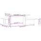 vidaXL Couchtische 2 Stk. Grau Sonoma Holzwerkstoff vidaXL Couchtische 2 Stk. Grau Sonoma Holzwerkstoff