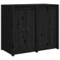 vidaXL Outdoor-Küchenschrank Schwarz Massivholz Kiefer vidaXL Outdoor-Küchenschrank Schwarz Massivholz Kiefer