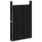 vidaXL Outdoor-Küchenschrank Schwarz Massivholz Kiefer vidaXL Outdoor-Küchenschrank Schwarz Massivholz Kiefer