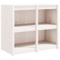 vidaXL Outdoor-Küchenschränke 4 Stk. Weiß Massivholz Kiefer vidaXL Outdoor-Küchenschränke 4 Stk. Weiß Massivholz Kiefer