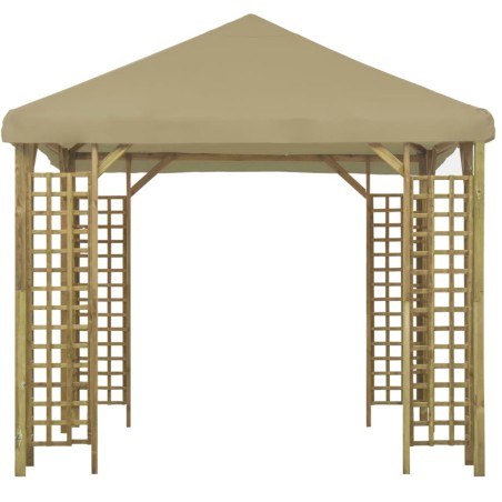 Pavillon 3 x 3 m Beige