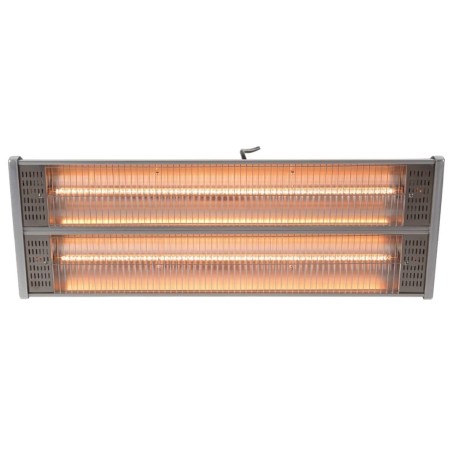 Sunred Halogen-Wandheizstrahler Subra 2400 W Silbern HWM24
