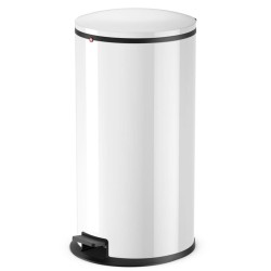 Hailo Tretmülleimer Pure Größe XL 44 L Weiß 0545-030