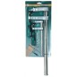 Brüder Mannesmann zweiteiliges Schraubzwingen-Set Metall 90440 Brüder Mannesmann zweiteiliges Schraubzwingen-Set Metall 90440
