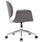 Drehbare Esszimmerstühle 2 Stk. Grau Stoff Drehbare Esszimmerstühle 2 Stk. Grau Stoff