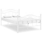 vidaXL Bett Weiß Metall 120x200 cm vidaXL Bett Weiß Metall 120x200 cm