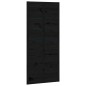 vidaXL Scheunentür Schwarz 90x1,8x214 cm Massivholz Kiefer vidaXL Scheunentür Schwarz 90x1,8x214 cm Massivholz Kiefer