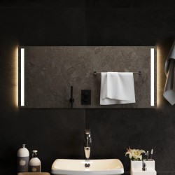 vidaXL LED-Badspiegel 90x40 cm