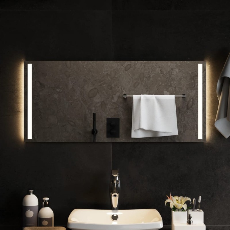 vidaXL LED-Badspiegel 90x40 cm vidaXL LED-Badspiegel 90x40 cm
