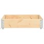 vidaXL Hochbeet 100x100 cm Kiefer Massivholz vidaXL Hochbeet 100x100 cm Kiefer Massivholz