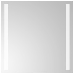 vidaXL LED-Badspiegel 40x40 cm