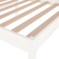 vidaXL Seniorenbett Weiß 100x200 cm Massivholz Kiefer vidaXL Seniorenbett Weiß 100x200 cm Massivholz Kiefer
