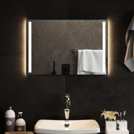 vidaXL LED-Badspiegel 60x40 cm