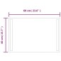 vidaXL LED-Badspiegel 40x60 cm vidaXL LED-Badspiegel 40x60 cm