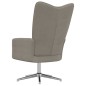 vidaXL Relaxsessel Hellgrau Samt vidaXL Relaxsessel Hellgrau Samt