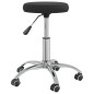 vidaXL Massagehocker Samt Schwarz vidaXL Massagehocker Samt Schwarz