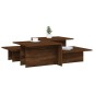vidaXL Couchtische 2 Stk. Braun Eichen-Optik Holzwerkstoff vidaXL Couchtische 2 Stk. Braun Eichen-Optik Holzwerkstoff