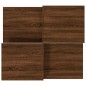 vidaXL Couchtische 2 Stk. Braun Eichen-Optik Holzwerkstoff vidaXL Couchtische 2 Stk. Braun Eichen-Optik Holzwerkstoff