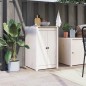 vidaXL Outdoor-Küchenschrank Weiß Massivholz Kiefer vidaXL Outdoor-Küchenschrank Weiß Massivholz Kiefer
