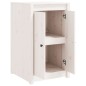 vidaXL Outdoor-Küchenschrank Weiß Massivholz Kiefer vidaXL Outdoor-Küchenschrank Weiß Massivholz Kiefer