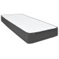 Boxspringbett Dunkelgrau Stoff 200x200 cm Boxspringbett Dunkelgrau Stoff 200x200 cm