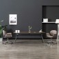 vidaXL Esszimmerstühle 2 Stk. Drehbar Taupe Stoff vidaXL Esszimmerstühle 2 Stk. Drehbar Taupe Stoff