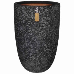 Capi Vase Nature Rock Elegant 35 x 58 cm Anthrazit PKRCZ221