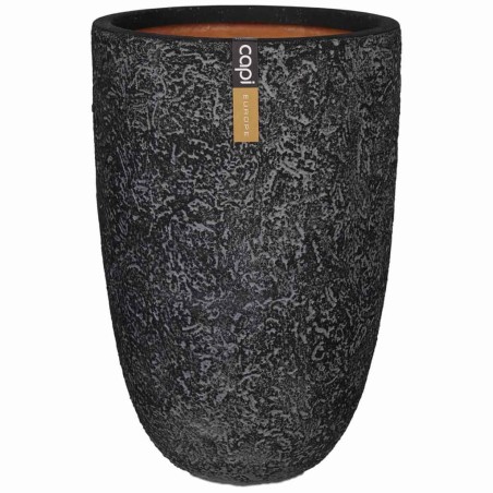 Capi Vase Nature Rock Elegant 35 x 58 cm Anthrazit PKRCZ221