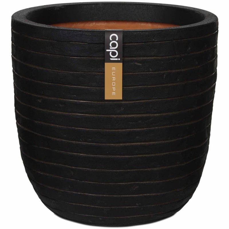 Capi Blumentopf Nature Row Oval 35 x 34 cm Braun PKRWB932 Capi Blumentopf Nature Row Oval 35 x 34 cm Braun PKRWB932