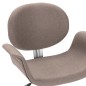 vidaXL Esszimmerstühle 2 Stk. Drehbar Taupe Stoff vidaXL Esszimmerstühle 2 Stk. Drehbar Taupe Stoff