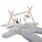 CHILDHOME Tipi Spieltrapez-Rahmen Natur GYMTIPIN CHILDHOME Tipi Spieltrapez-Rahmen Natur GYMTIPIN