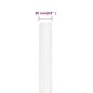 vidaXL Bootsseil Weiß 20 mm 50 m Polypropylen vidaXL Bootsseil Weiß 20 mm 50 m Polypropylen