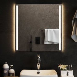 vidaXL LED-Badspiegel 60x60 cm