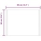 vidaXL LED-Badspiegel 80x60 cm vidaXL LED-Badspiegel 80x60 cm