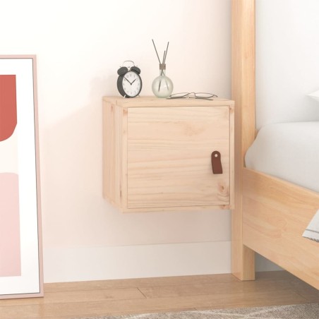vidaXL Wandschrank 31,5x30x30 cm Massivholz Kiefer